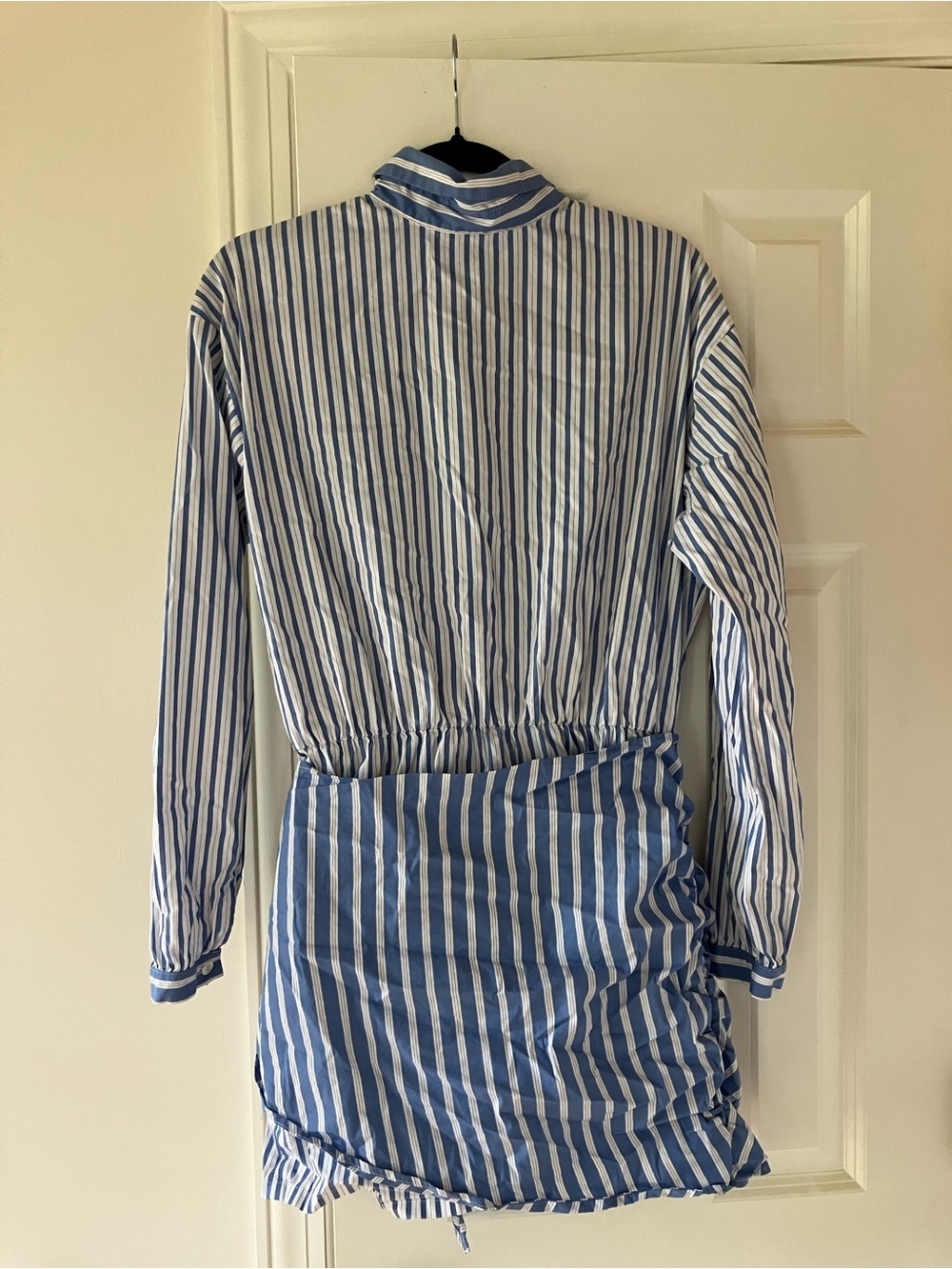 R.G. KANE playa dress in blue stripe (M) - Picture 5 of 9